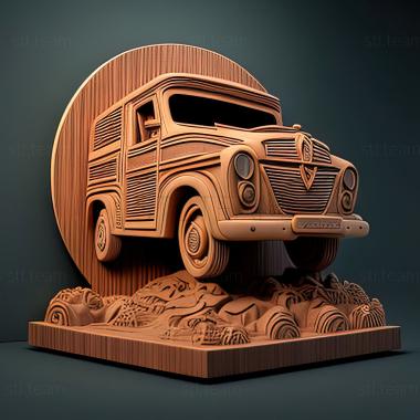 3D модель Mercedes Benz W460 (STL)